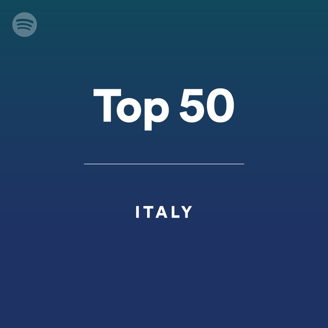 Top 50 - Italy by spotify Spotify Playlist