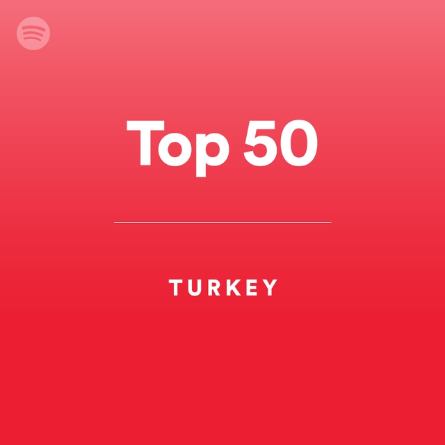 Top 50 - Turkey by spotify Spotify Playlist