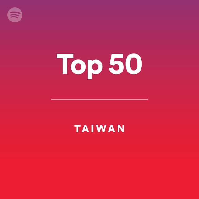 Top 50 - Taiwan by spotify Spotify Playlist